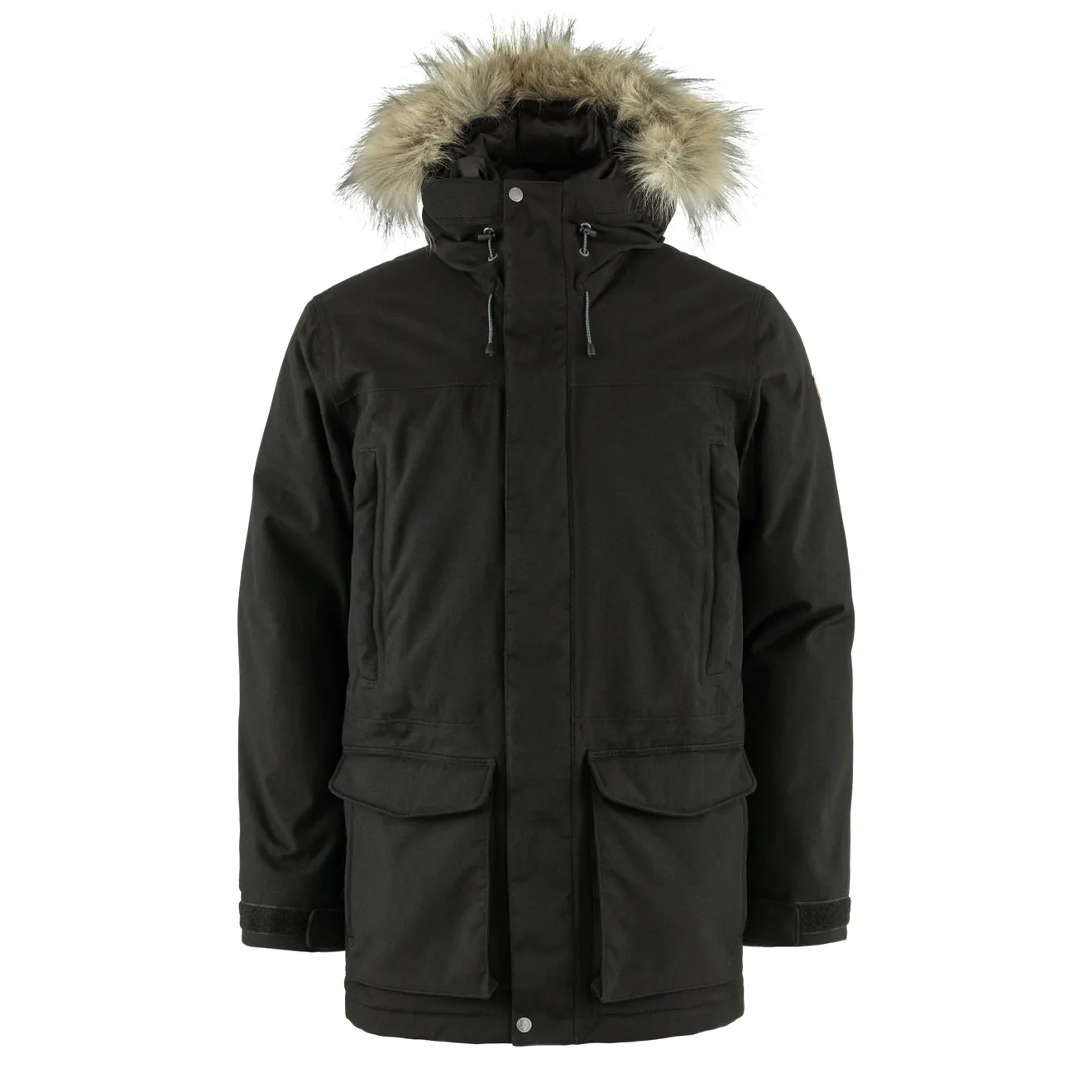 Bekleidung Fjällrävenjacken Herren Fjällräven Nuuk Lite Parka Schwarz