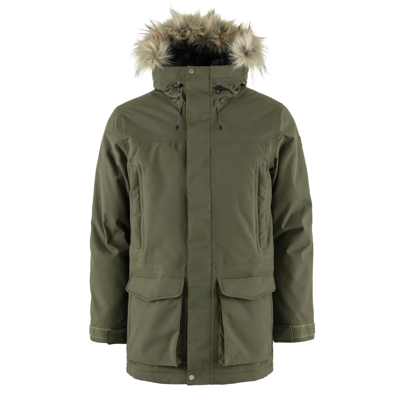 Bekleidung Fjallravenjackets Herren Fjallraven Nuuk Lite Parka Lorbeergrün