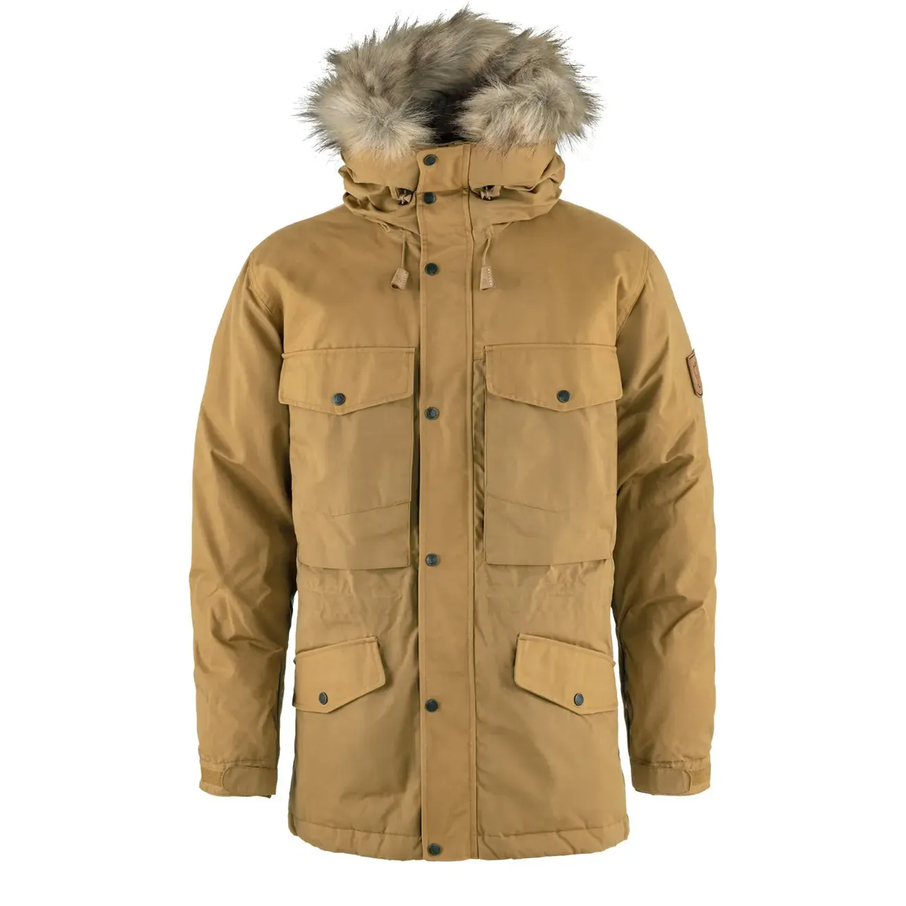 Bekleidung Fjallravenjackets Herren Fjallraven Singi Daunenjacke Buchweizen Braun