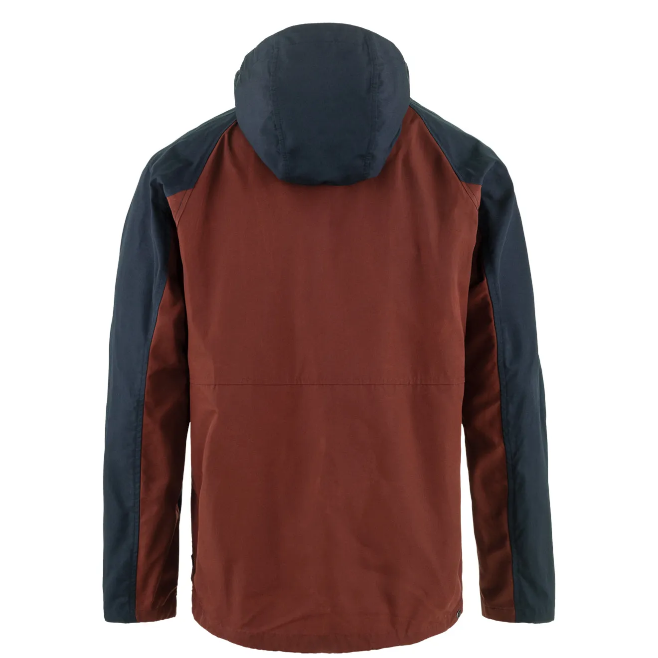 Bekleidung Fjällrävenjacken Herren Fjällräven Vardag Anorak Dunkelblau / Kastanienbraun