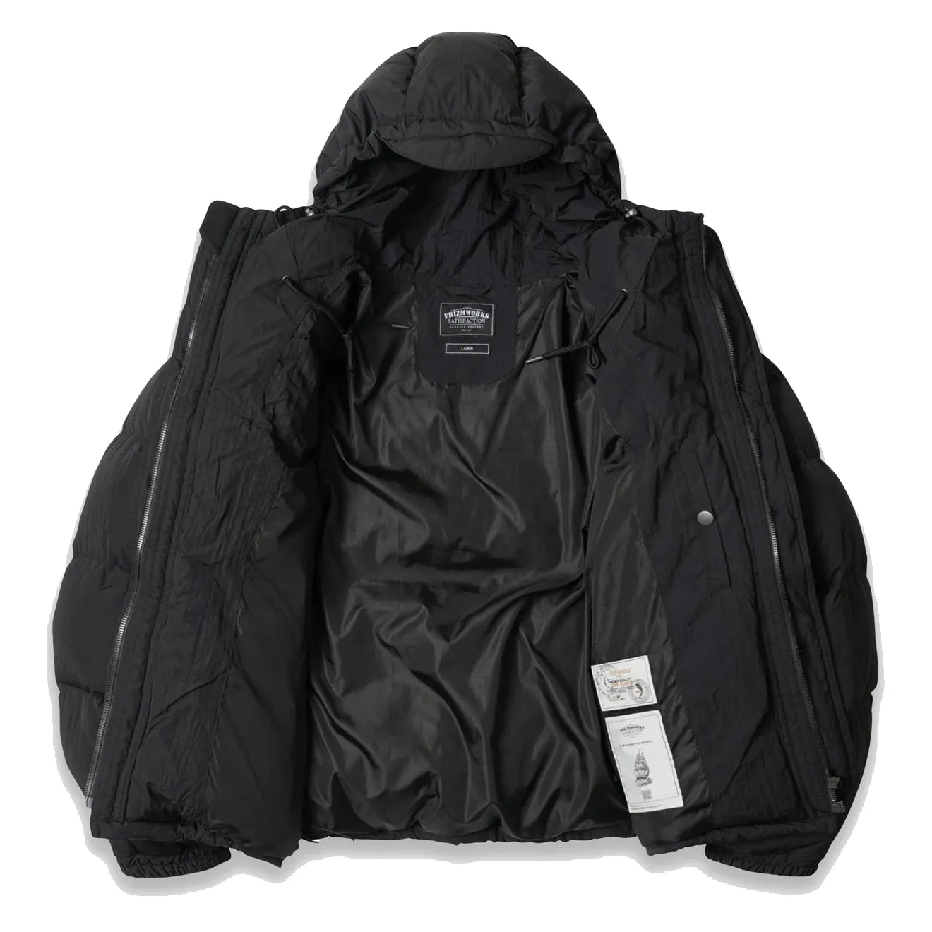 Bekleidung Frizmworks Herren Frizmworks Smock Daunen-Parka Schwarz