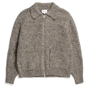 Bekleidung Norse Projects Herren Norse Projects Erik Donegal Diamond Jacket Grau Melange