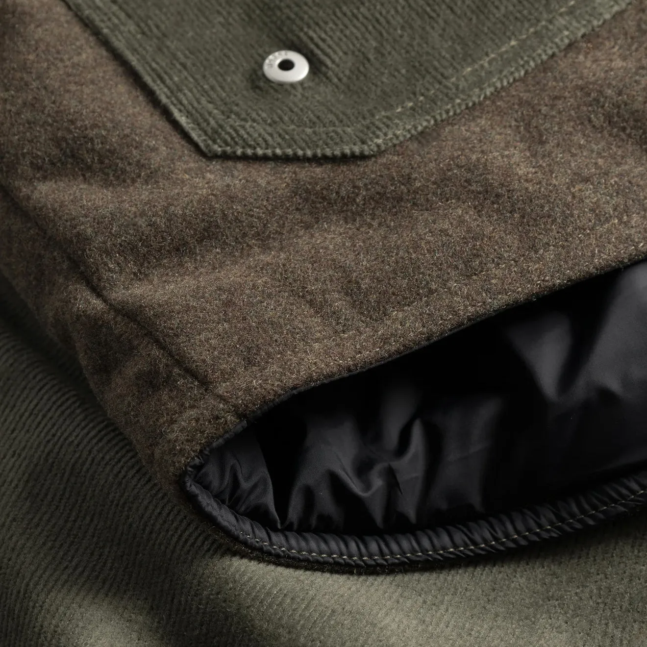 Bekleidung Norse Projects Herren Norse Projects Hakon Solotex Jacke Cord Ivy Grün