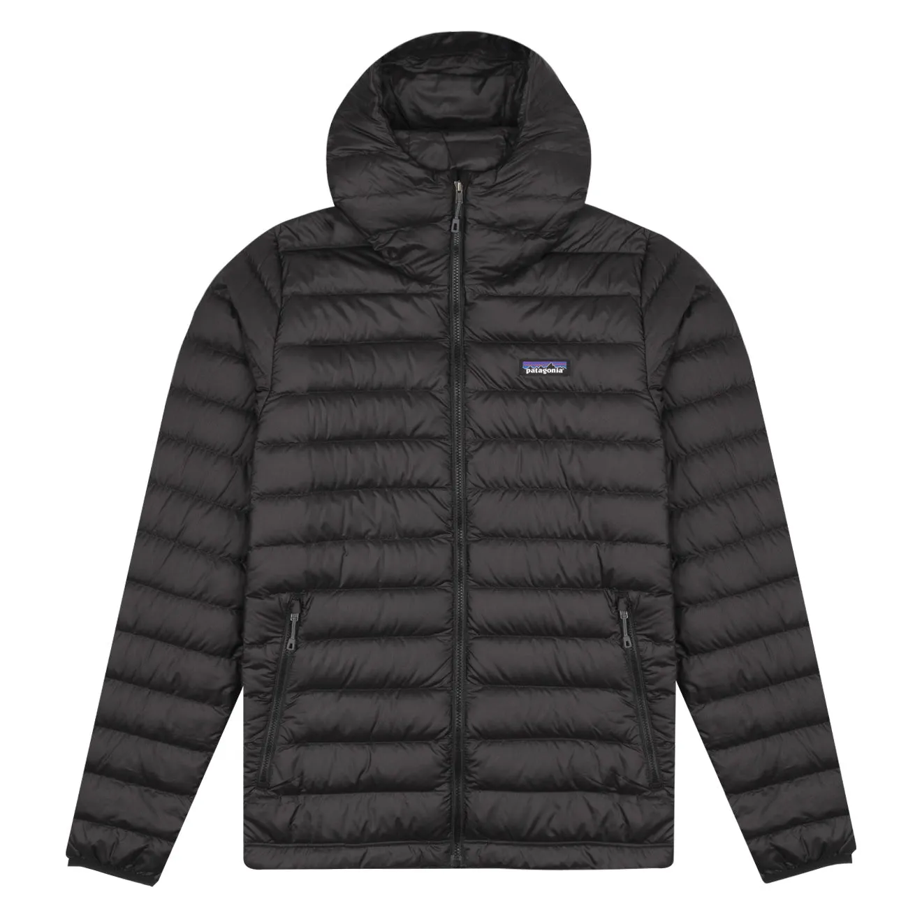 Bekleidung Patagoniajackets Herren Patagonia Daunenpullover Kapuzenjacke Schwarz