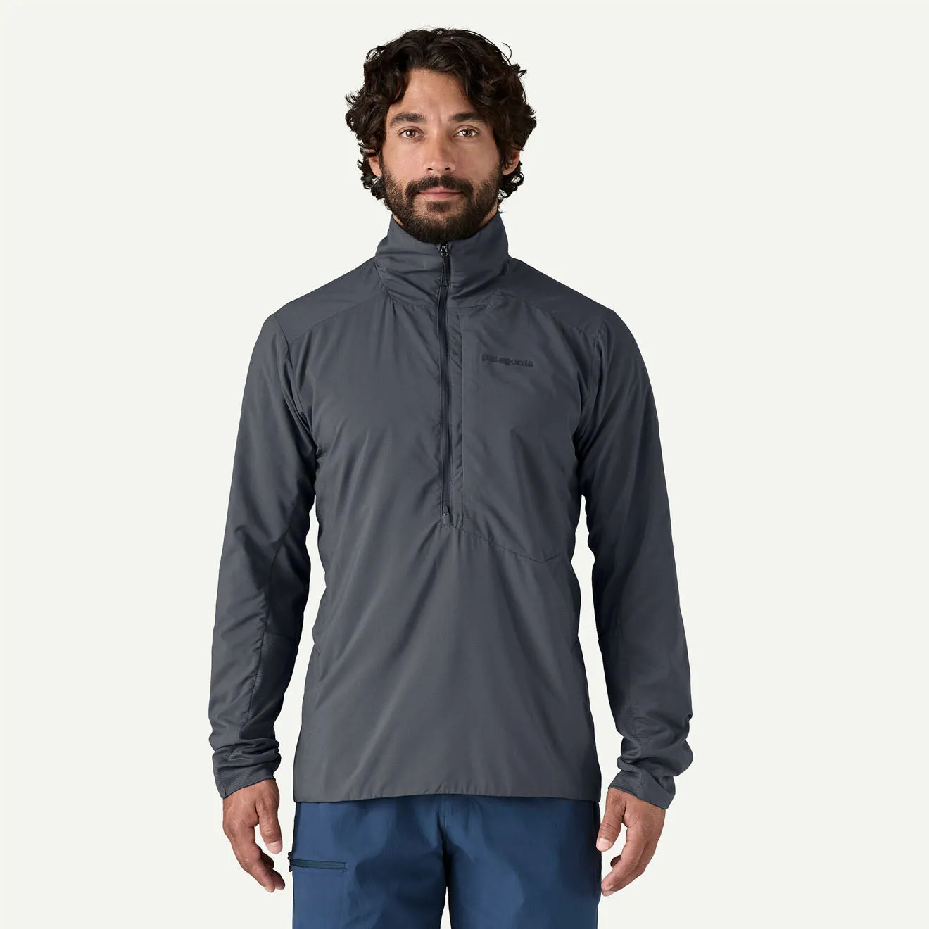 Bekleidung Patagoniajackets Herren Patagonia Nano-Air Ultralight Pullover Glühendes Blau
