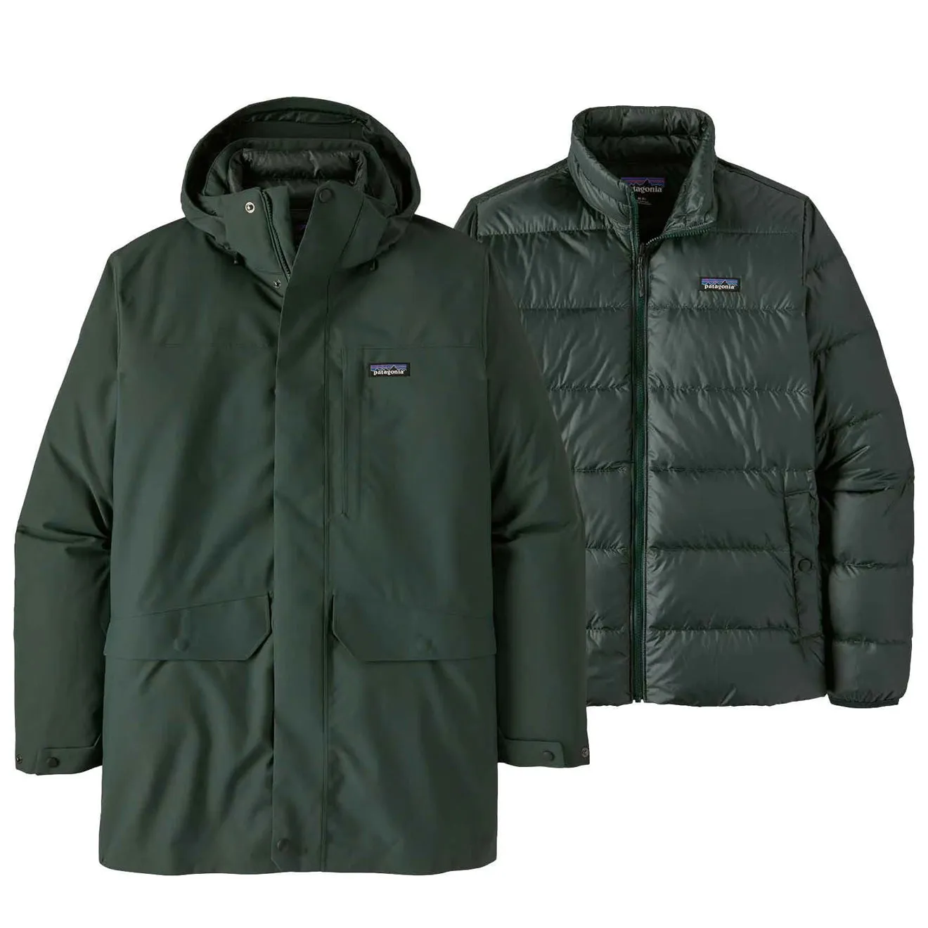 Bekleidung Patagoniajackets Herren Patagonia Tres 3-in-1 Parka Northern Grün