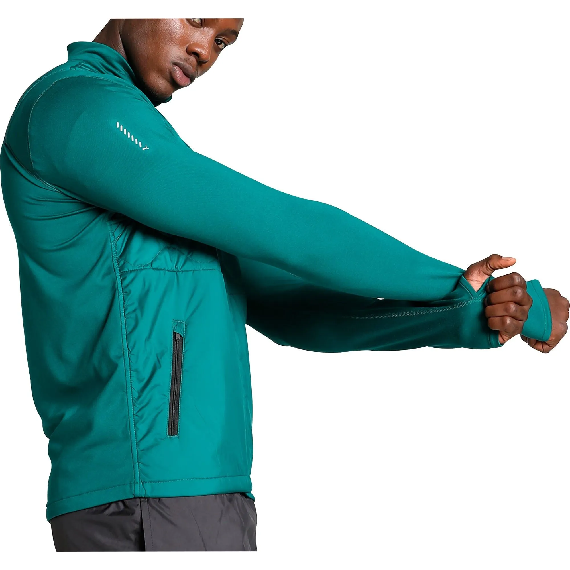 Bekleidung Puma Herren Puma Cloudspun WRMBL Herren Laufjacke - Grün