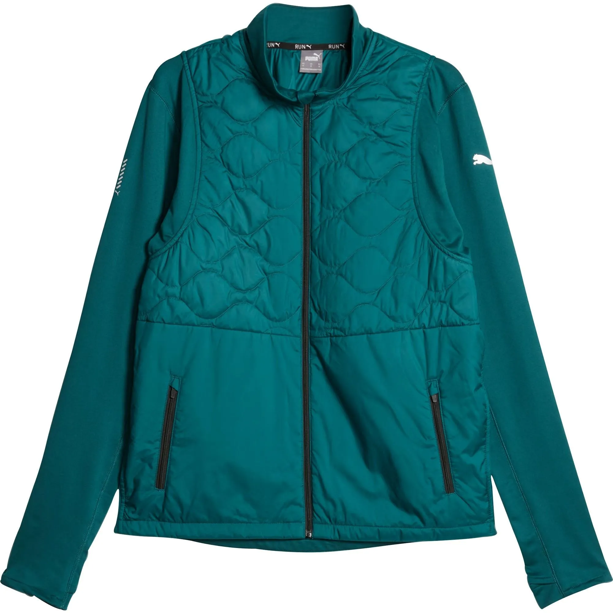 Bekleidung Puma Herren Puma Cloudspun WRMBL Herren Laufjacke - Grün