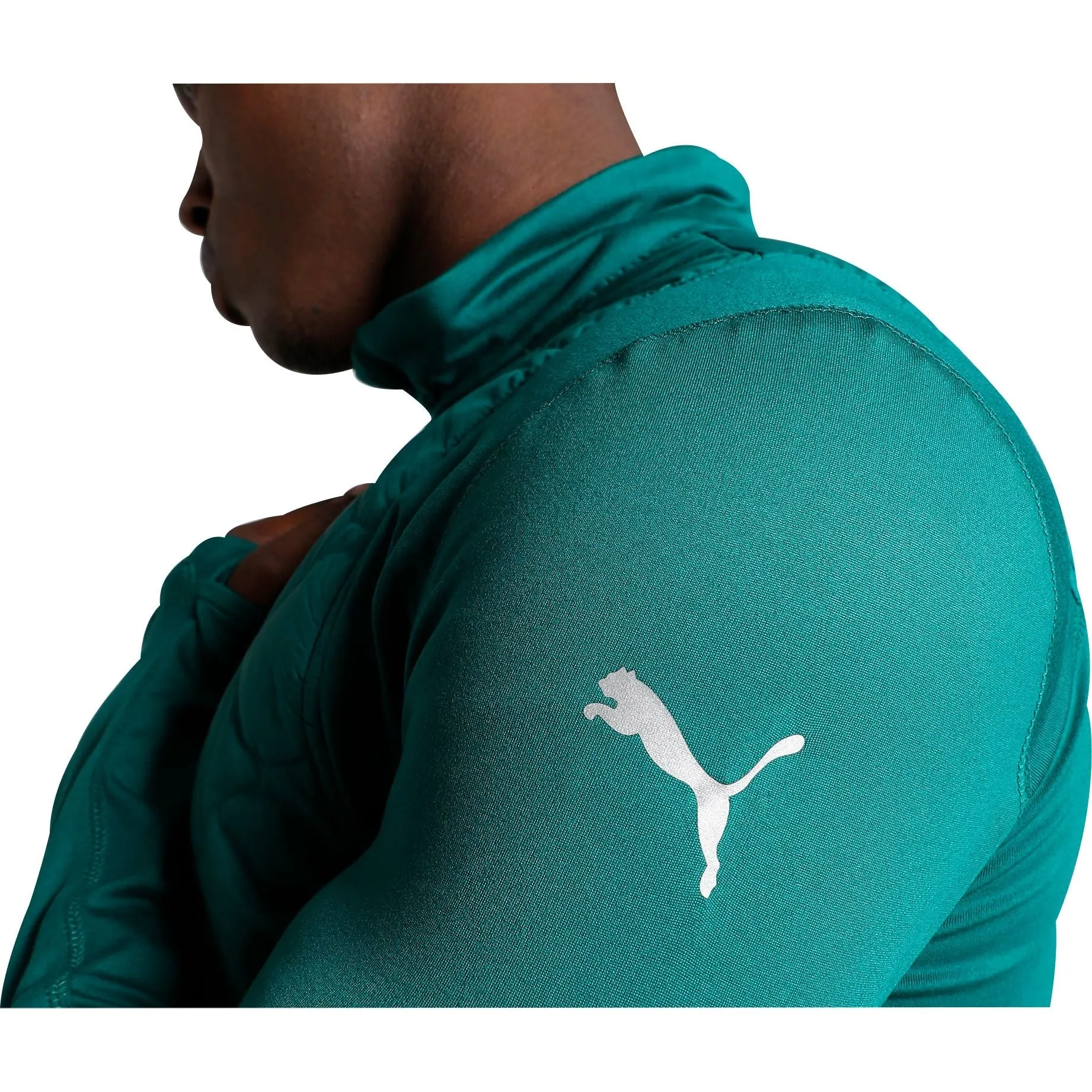 Bekleidung Puma Herren Puma Cloudspun WRMBL Herren Laufjacke - Grün