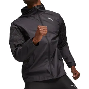 Bekleidung Puma Herren Puma Leichte Herren Laufjacke - Schwarz