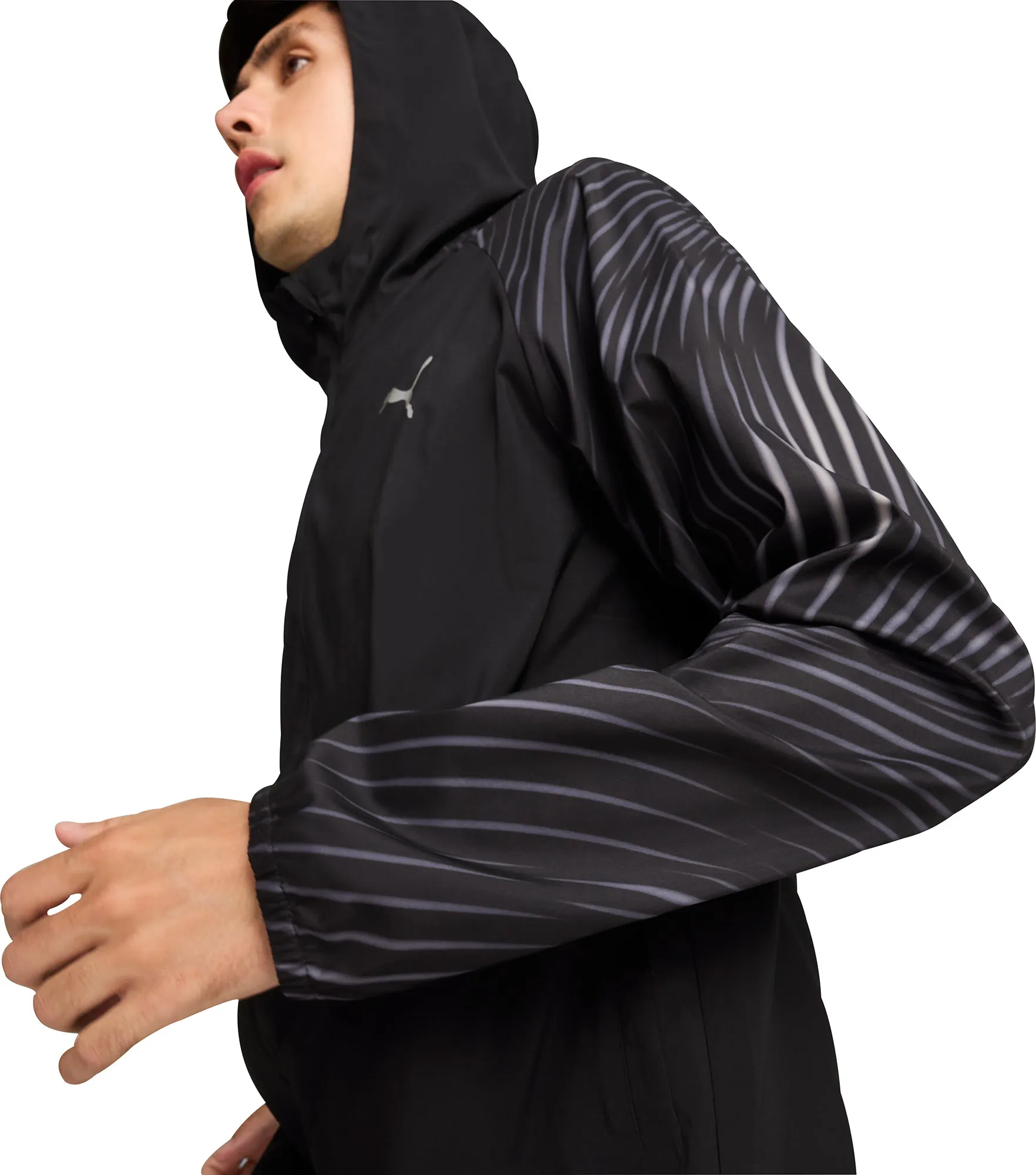 Bekleidung Puma Herren Puma Run Favourite Herren Laufjacke - Schwarz