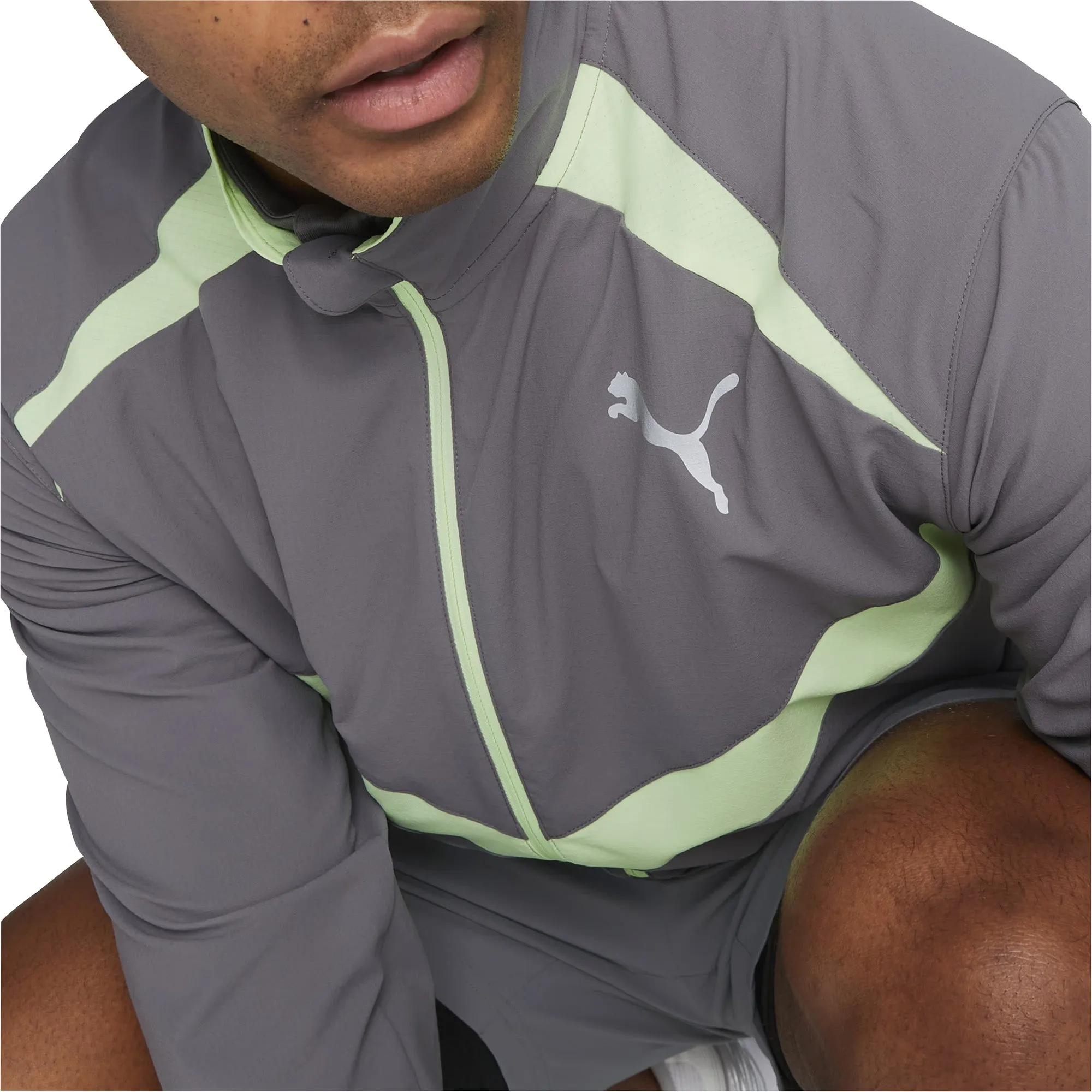Bekleidung Puma Herren Puma Ultraweave Laufjacke für Herren - Grau