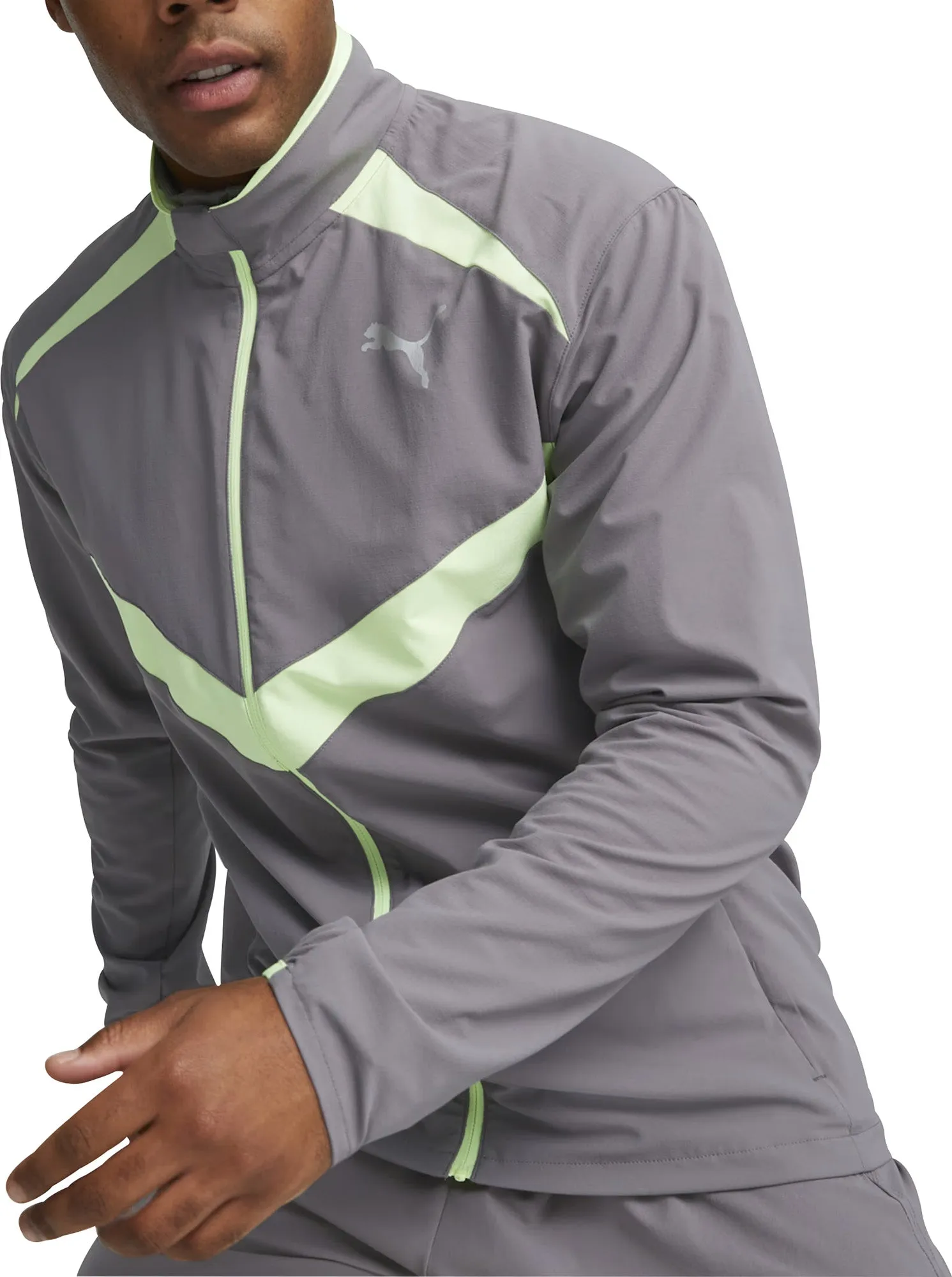 Bekleidung Puma Herren Puma Ultraweave Laufjacke für Herren - Grau