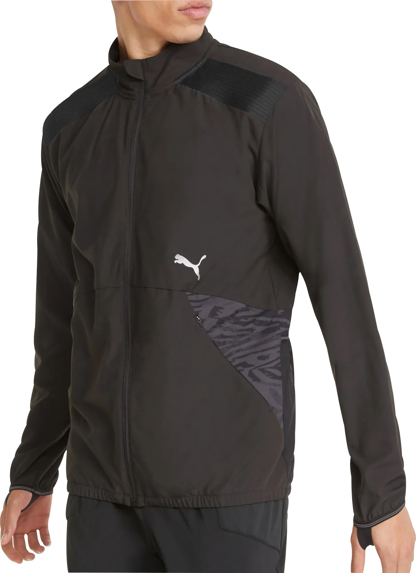 Bekleidung Puma Herren Puma Ultraweave S FSTR Laufjacke für Herren - Schwarz