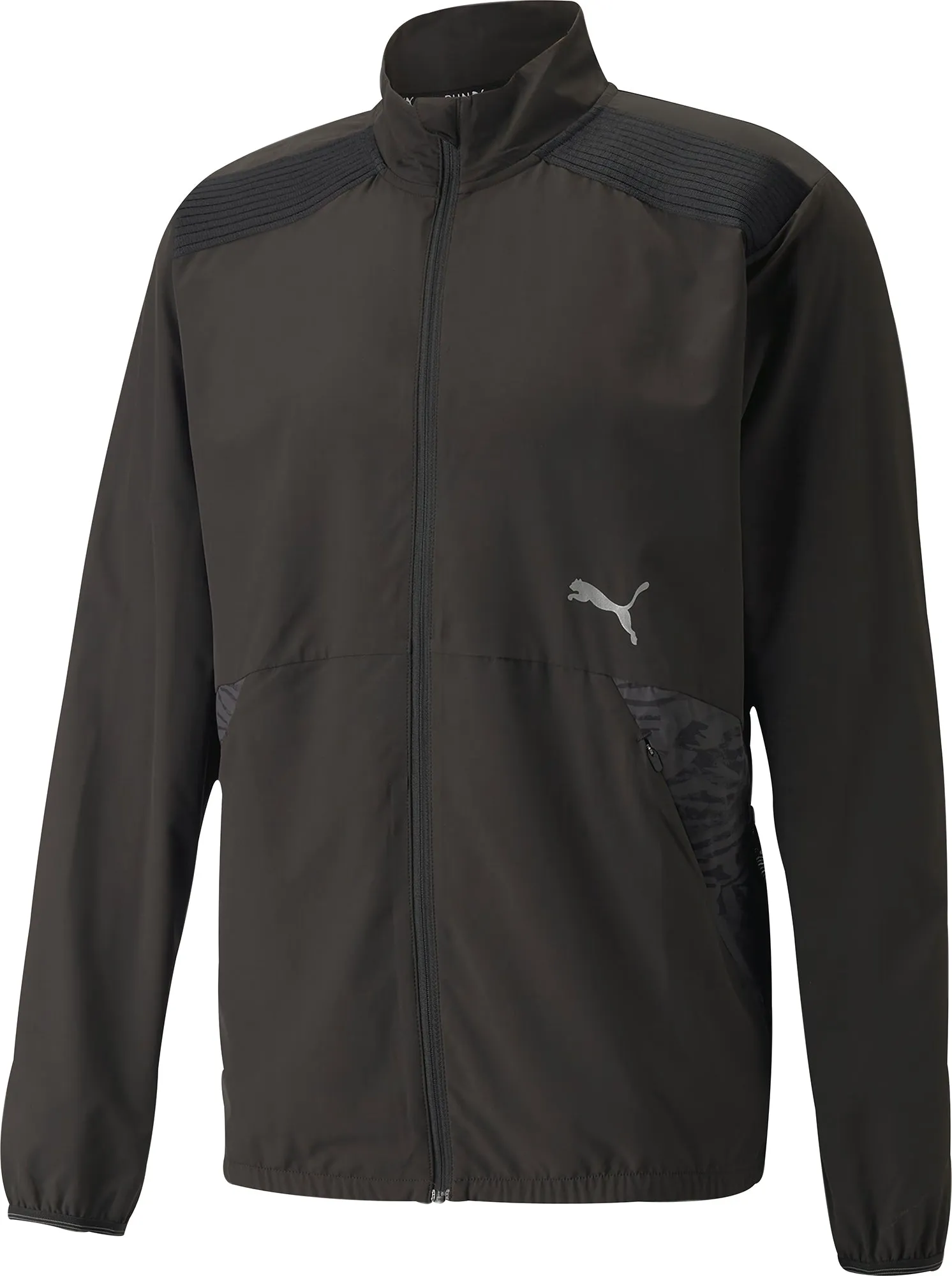 Bekleidung Puma Herren Puma Ultraweave S FSTR Laufjacke für Herren - Schwarz