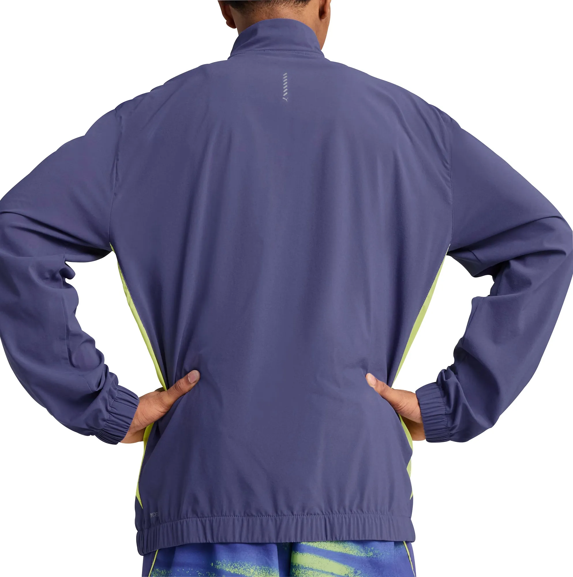 Bekleidung Puma Herren Puma Velocity Woven Laufjacke für Herren - Blau
