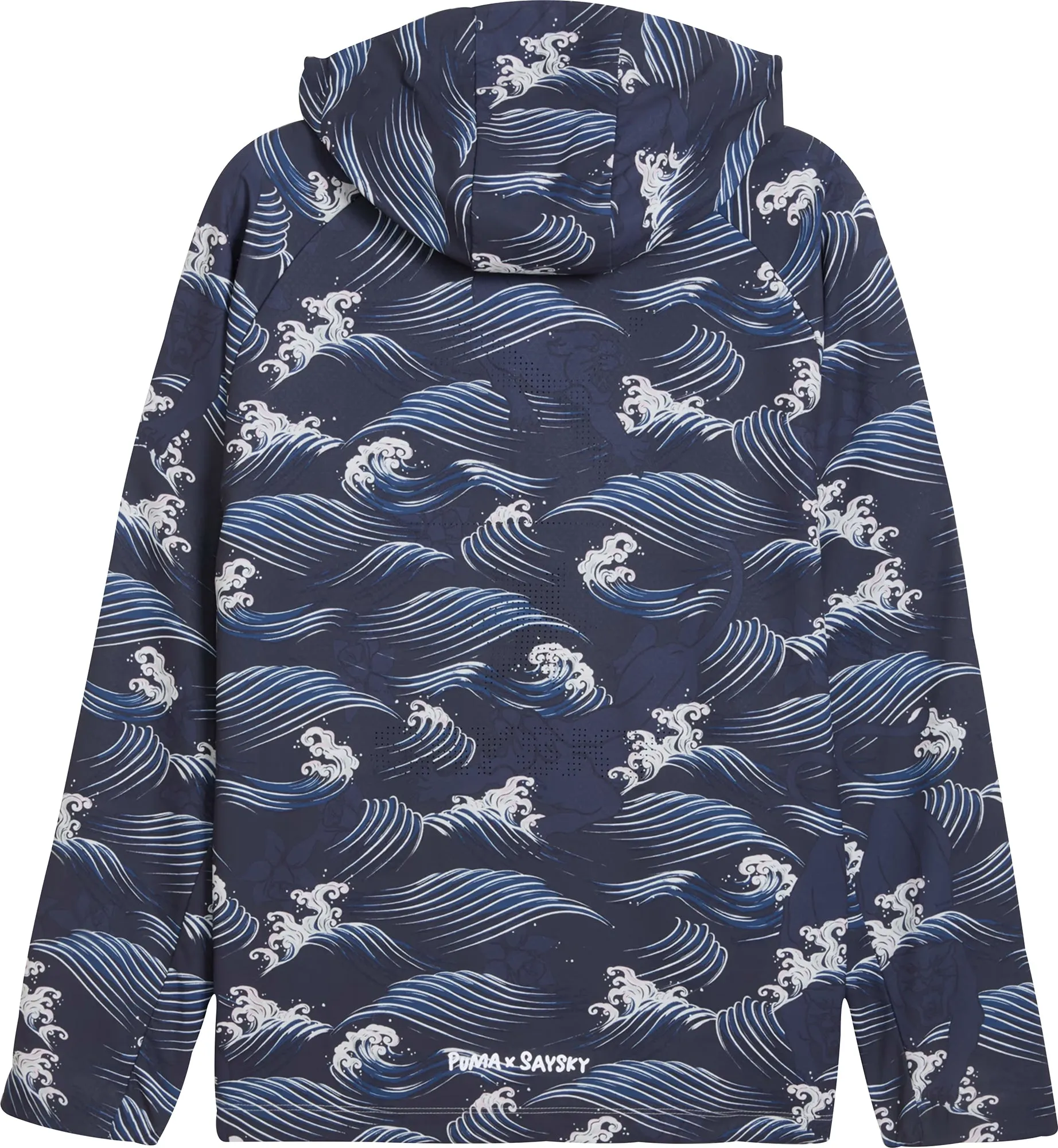 Bekleidung Puma Herren Puma X SAYSKY Grafik Laufjacke für Männer - Blau