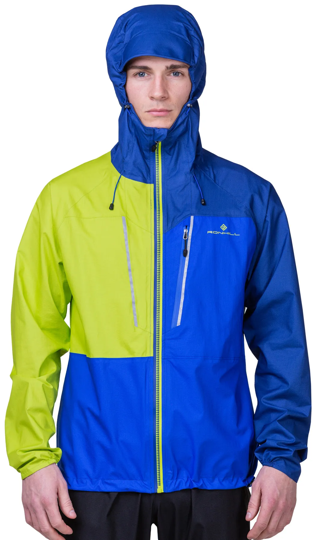 Bekleidung Ronhill Herren Ronhill Tech Fortify Wasserdichte Herren Laufjacke - Blau
