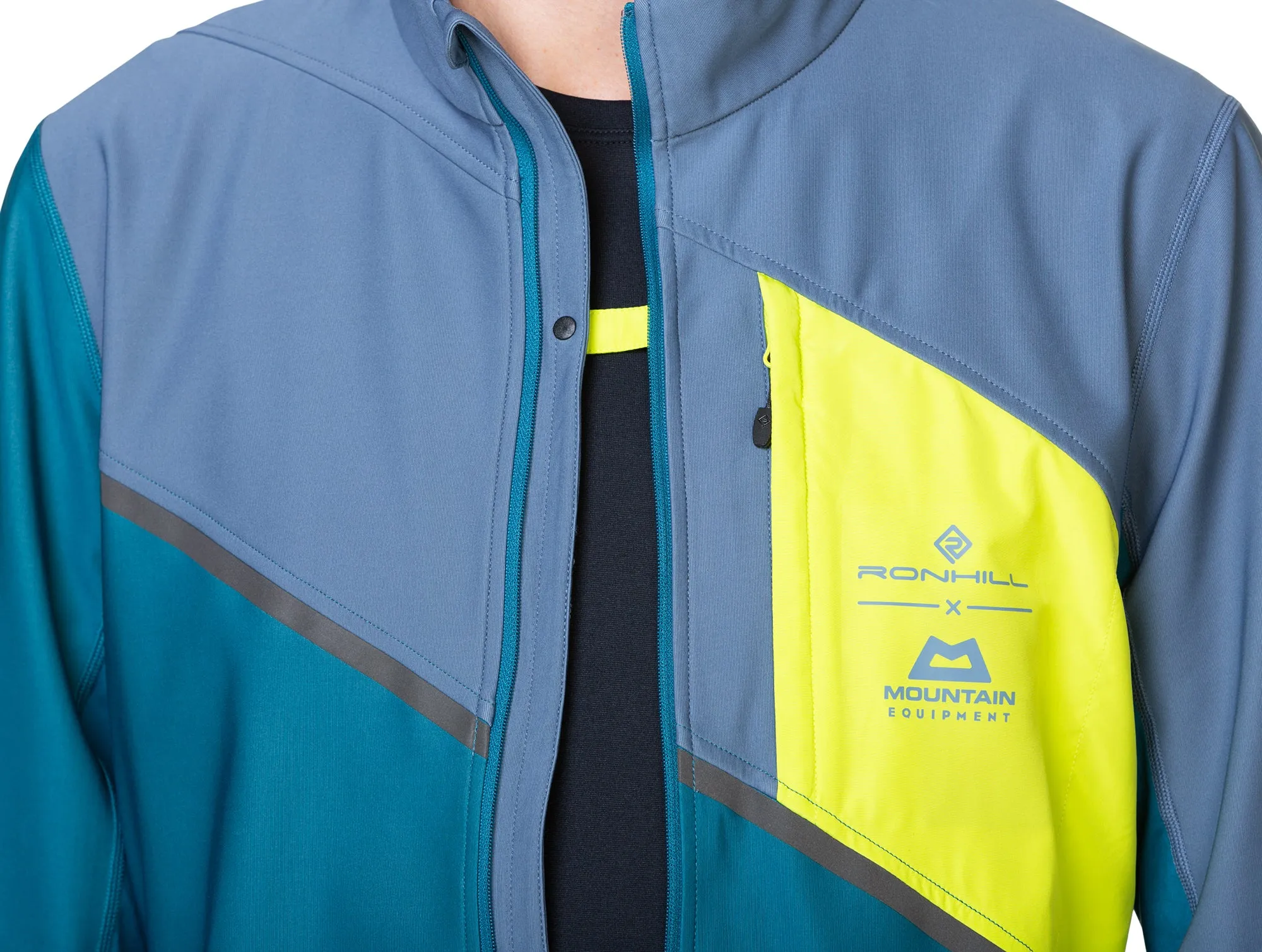 Bekleidung Ronhill Herren Ronhill Tech GORE-TEX Windstopper Herren Laufjacke - Blau