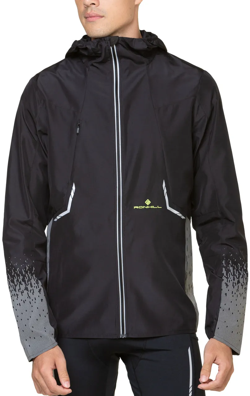 Bekleidung Ronhill Herren Ronhill Tech Reflect Herren Laufjacke - Schwarz