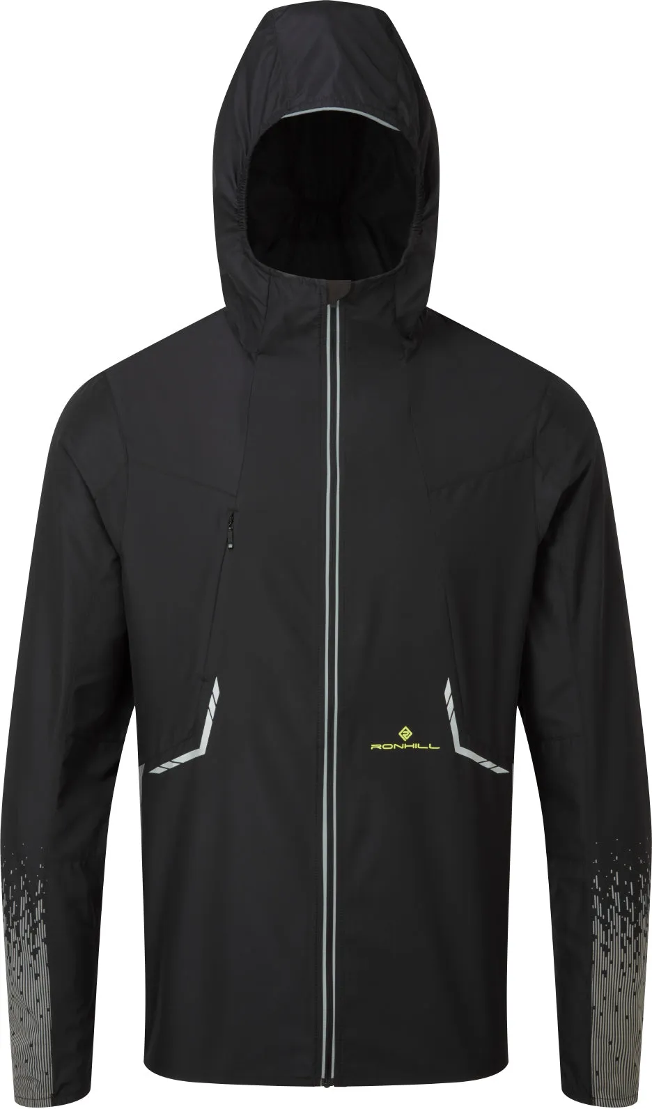 Bekleidung Ronhill Herren Ronhill Tech Reflect Herren Laufjacke - Schwarz