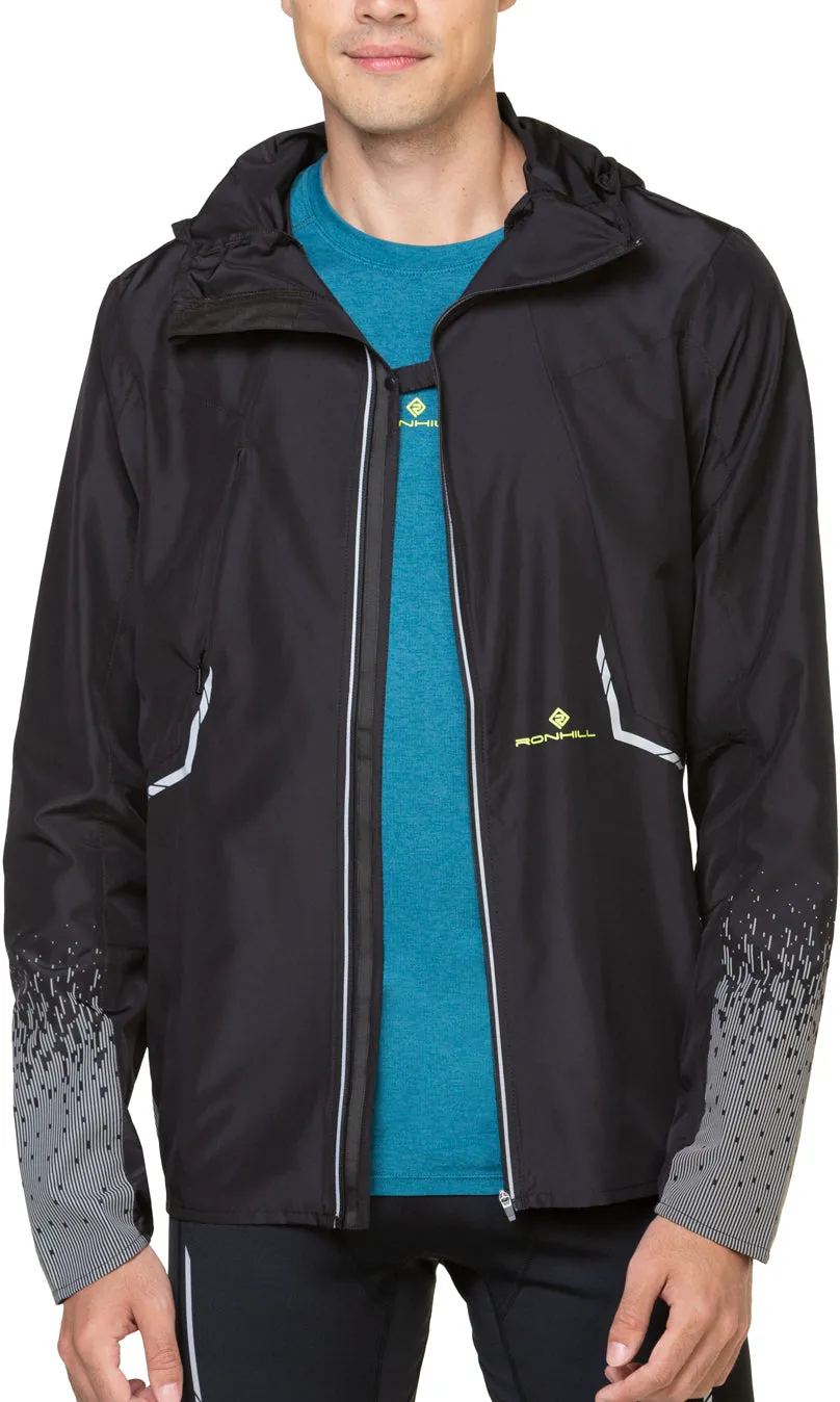 Bekleidung Ronhill Herren Ronhill Tech Reflect Herren Laufjacke - Schwarz