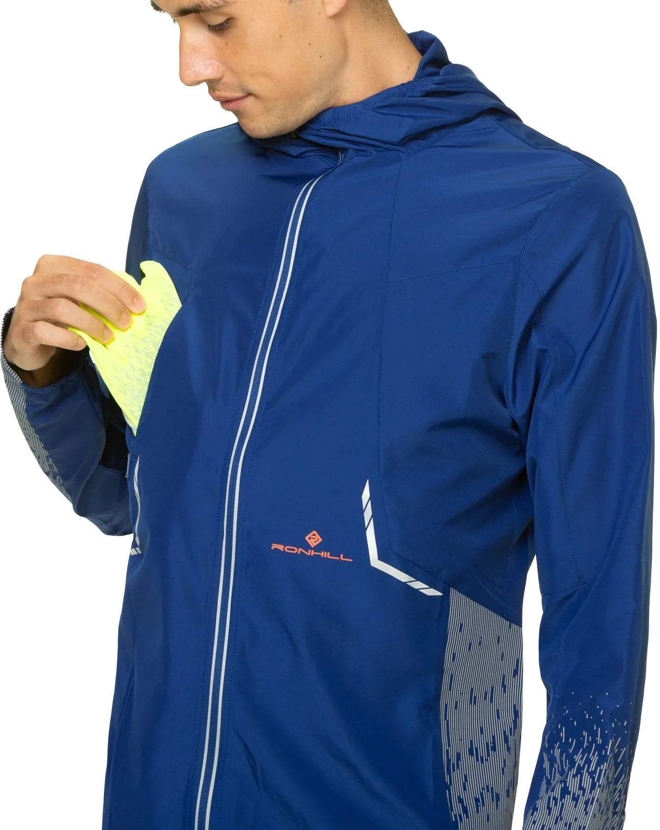 Bekleidung Ronhill Herren Ronhill Tech Reflect Laufjacke für Herren - Blau