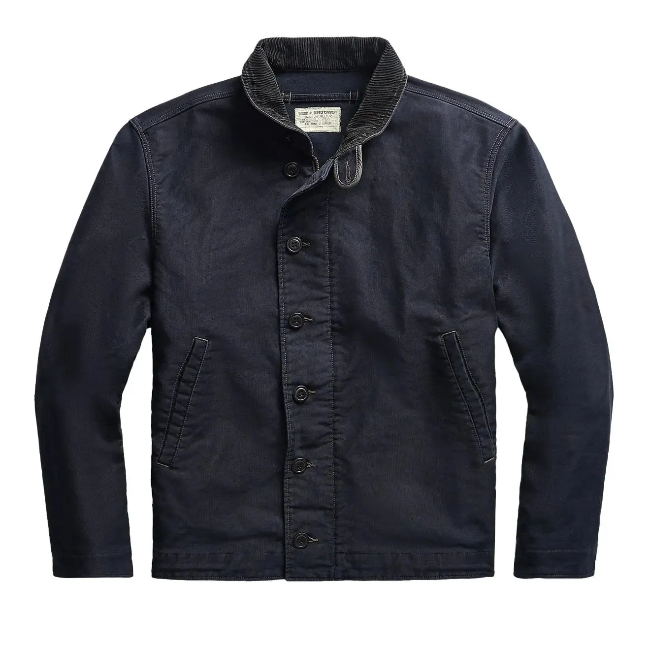Kleidung RRL von Ralph Lauren Herren RRL von Ralph Lauren Jungle Cloth Deck Jacket Dunkelblau