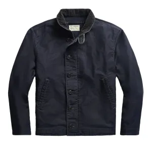 Kleidung RRL von Ralph Lauren Herren RRL von Ralph Lauren Jungle Cloth Deck Jacket Dunkelblau