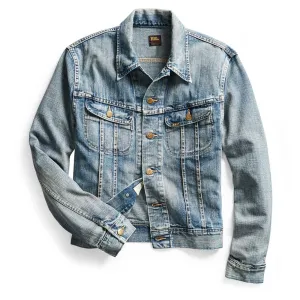 Bekleidung RRL Von Ralph Lauren Herren RRL von Ralph Lauren Leeland Indigo Denim Trucker Jacket Leeland Wash