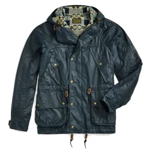 Bekleidung RRL von Ralph Lauren Herren RRL von Ralph Lauren Ölstoff Kapuzenjacke Vintage Marineblau