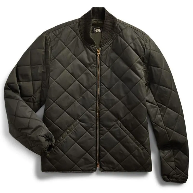 Bekleidung RRL von Ralph Lauren Herren RRL von Ralph Lauren Steppter Innenfutter Jacke Vintage Schwarz