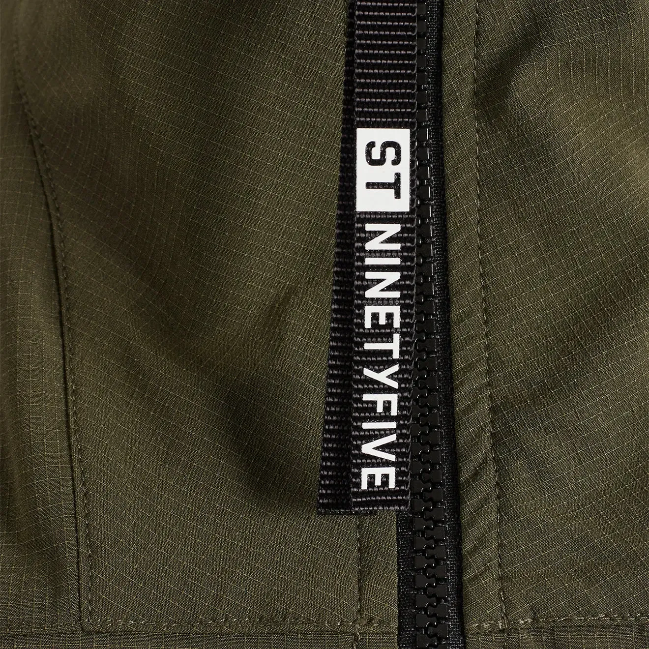 Bekleidung St95 Herren ST95 4-Wege-Stretch-Jacke mit durchgehendem Reißverschluss Olive