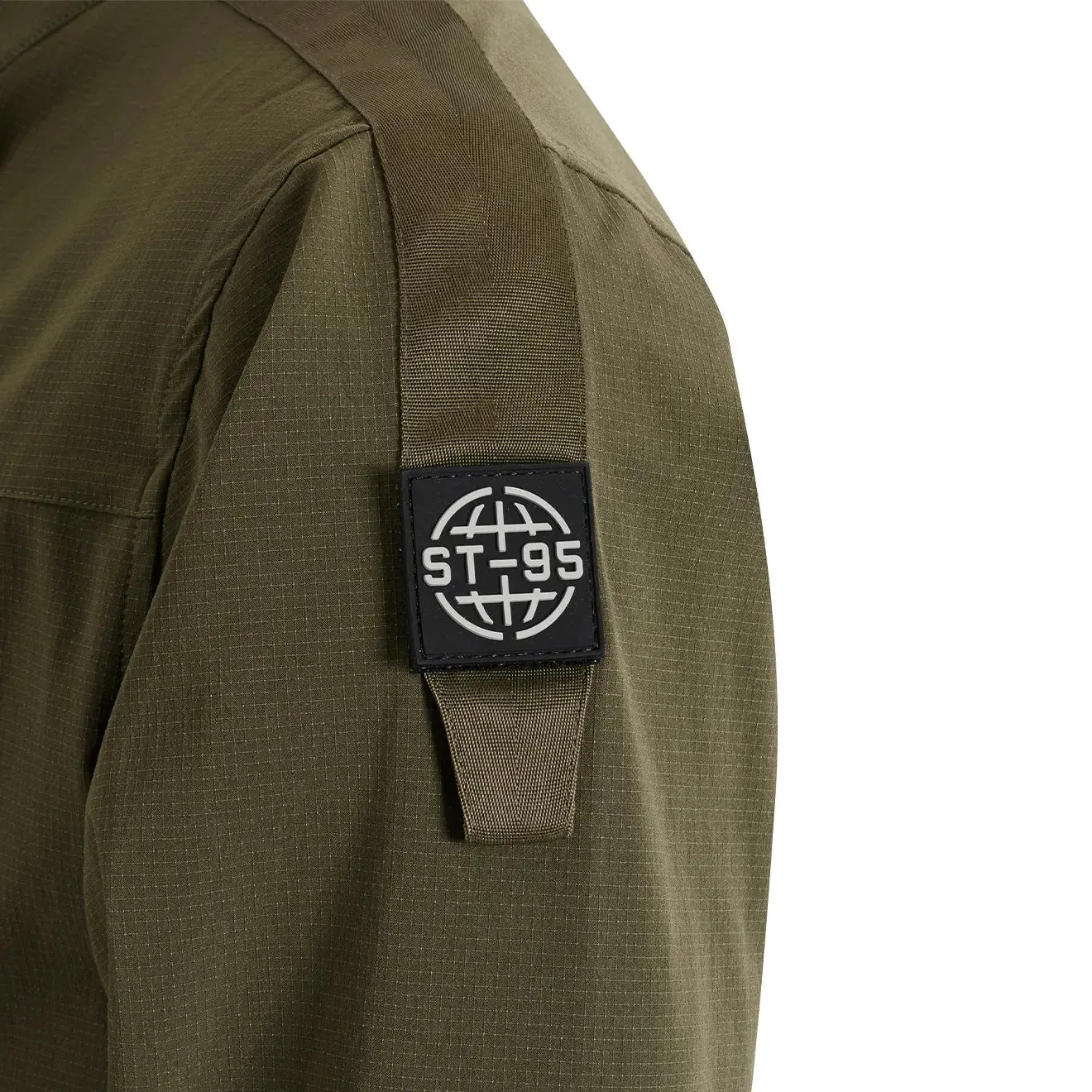Bekleidung St95 Herren ST95 4-Wege-Stretch-Jacke mit durchgehendem Reißverschluss Olive