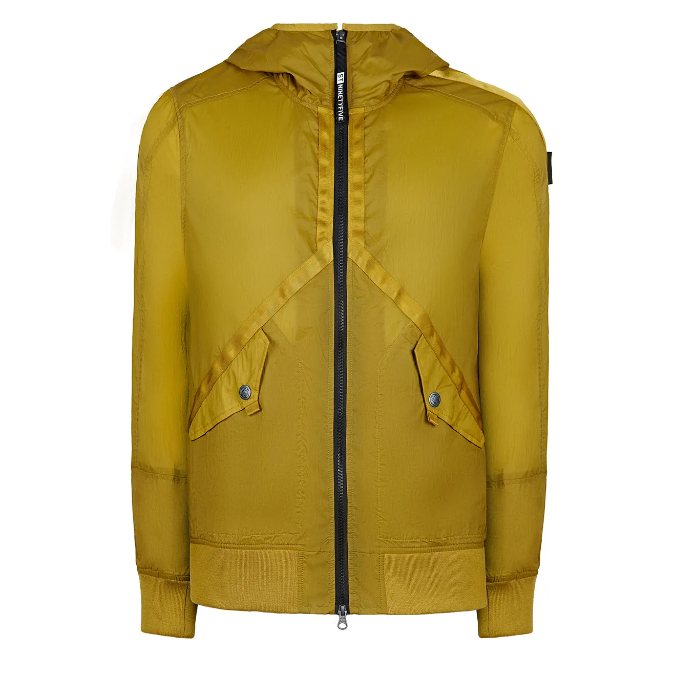 Kleidung St95 Herren ST95 Helio Kapuzen-Blouson Dunkelgelb