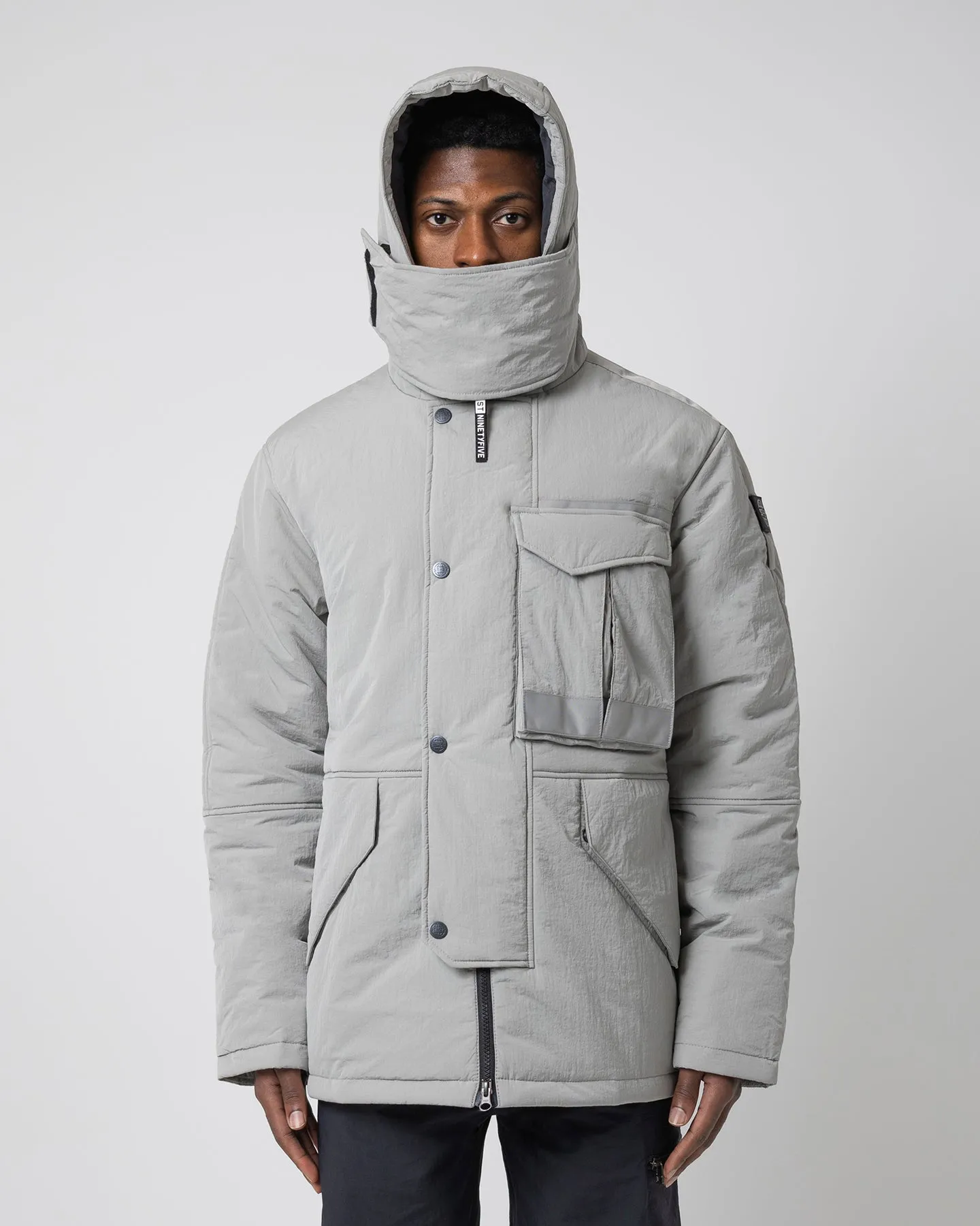 Bekleidung St95 Herren ST95 Proximity Parka Hellgrau