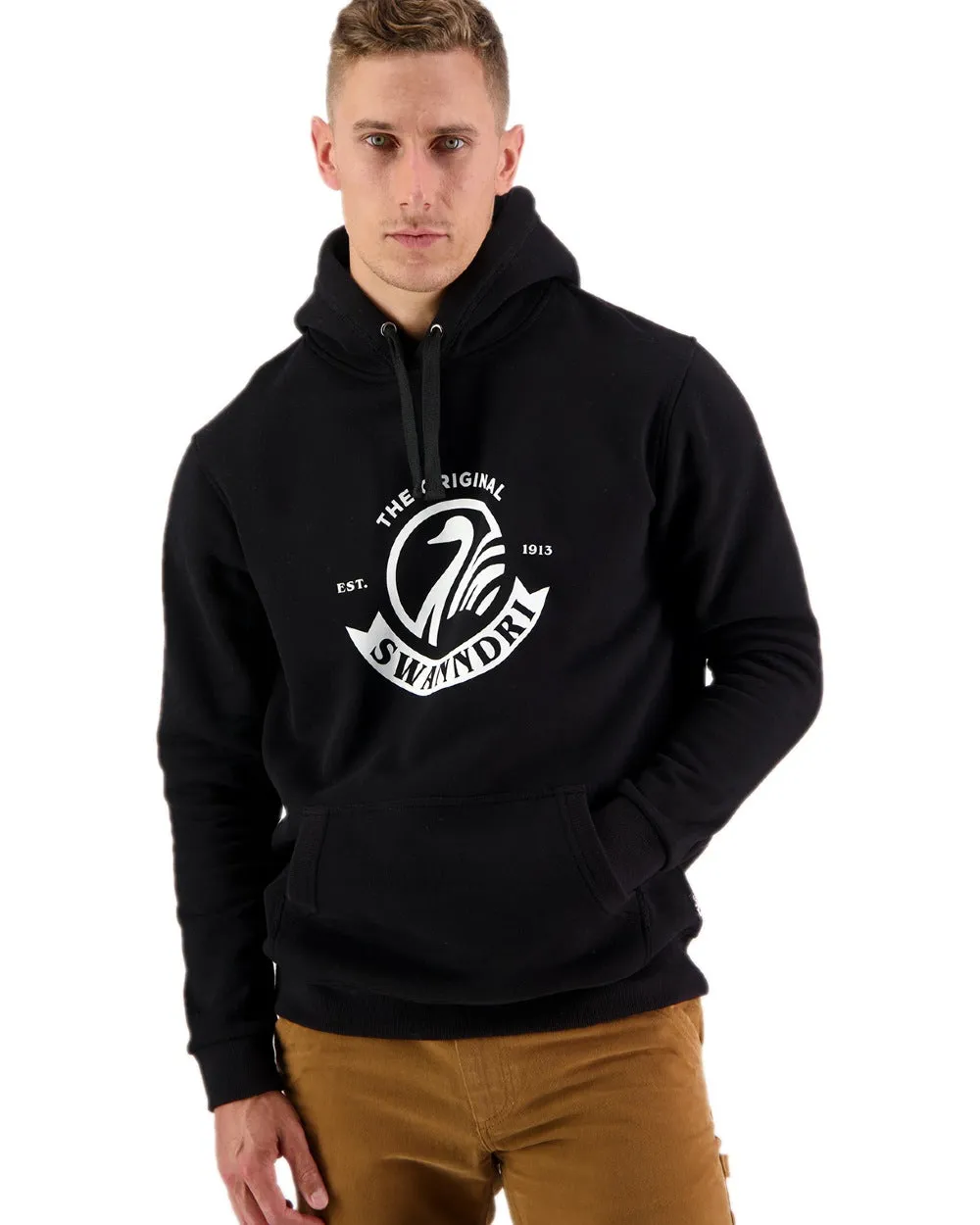 Bekleidung Swanndri Swanndri Herren Original Fleece Kapuzenpullover