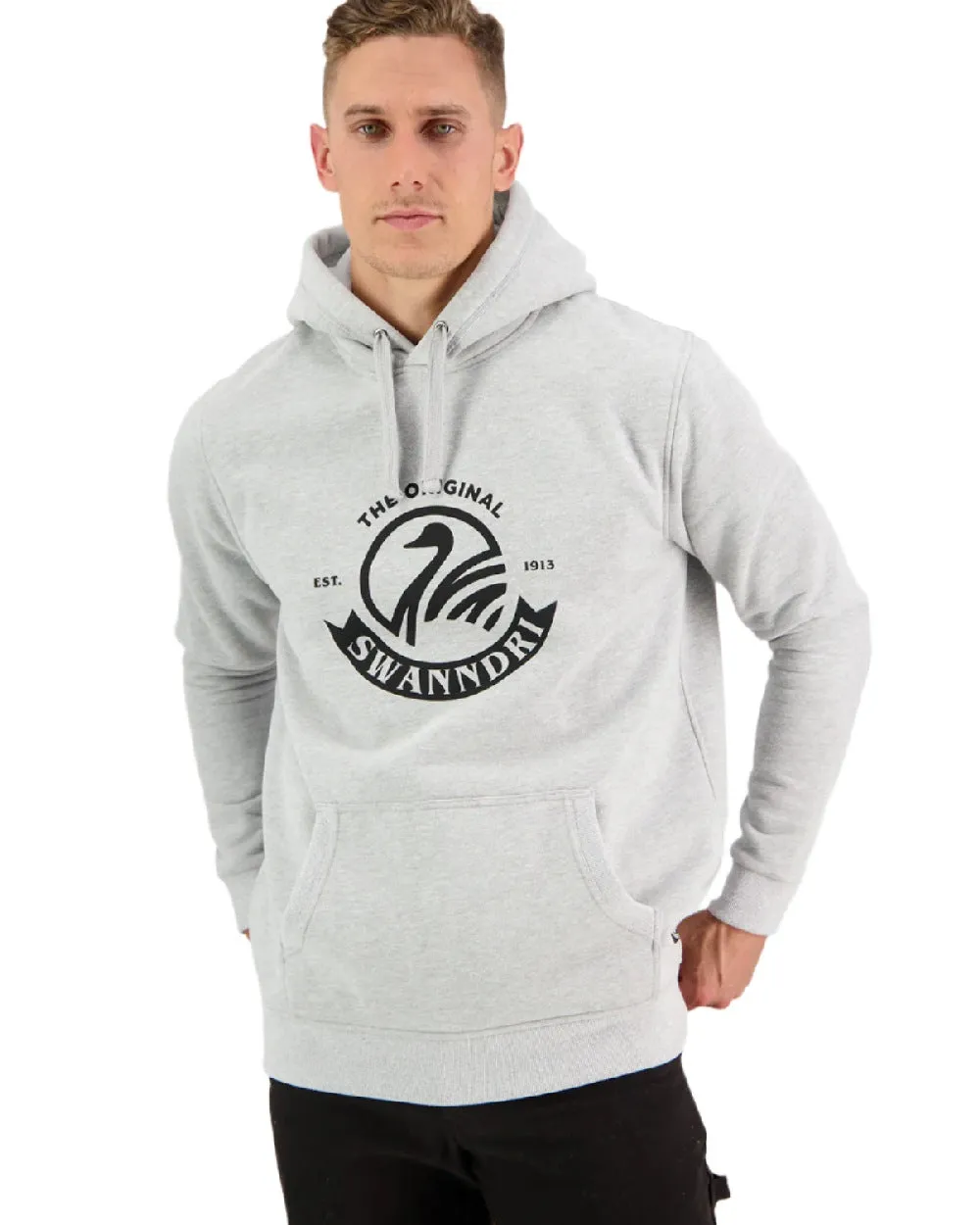Bekleidung Swanndri Swanndri Herren Original Fleece Kapuzenpullover