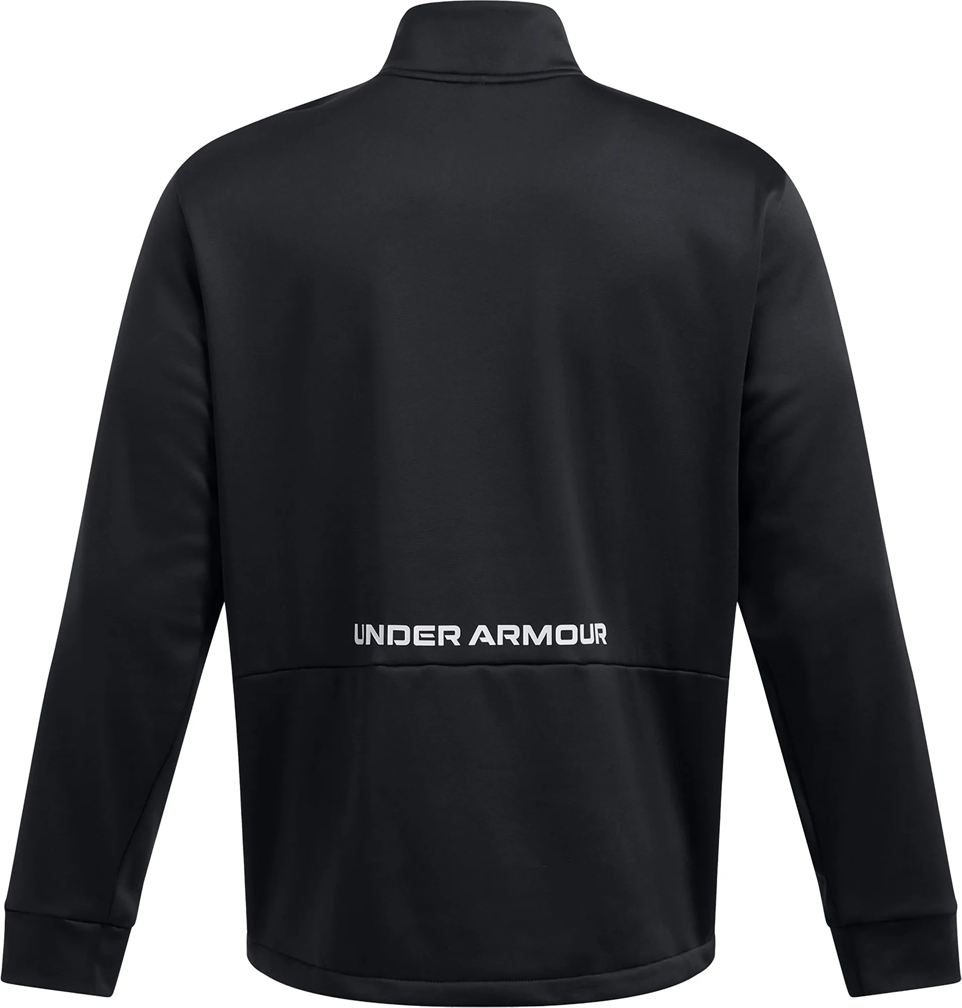 Unterwäsche Under Armour Herren Under Armour Fleece Halbzip Herren Laufjacke - Schwarz