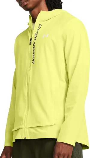Bekleidung Under Armour Herren Under Armour OutRun The Storm Laufjacke für Herren - Gelb