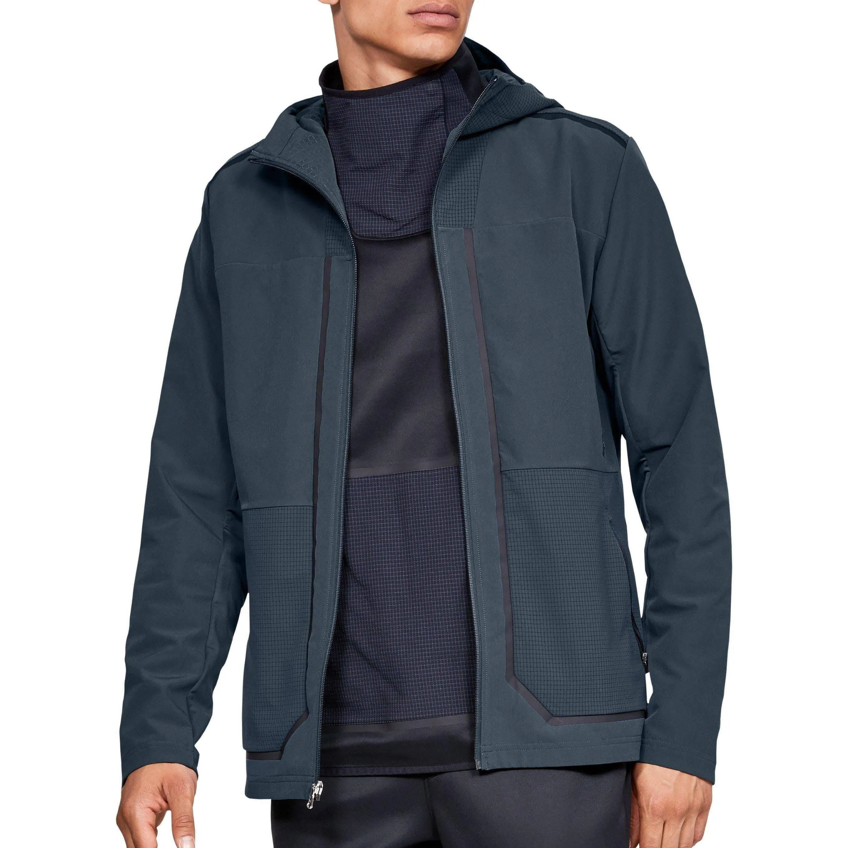 Bekleidung Under Armour Herren Under Armour Perpetual Laufjacke für Herren - Grau