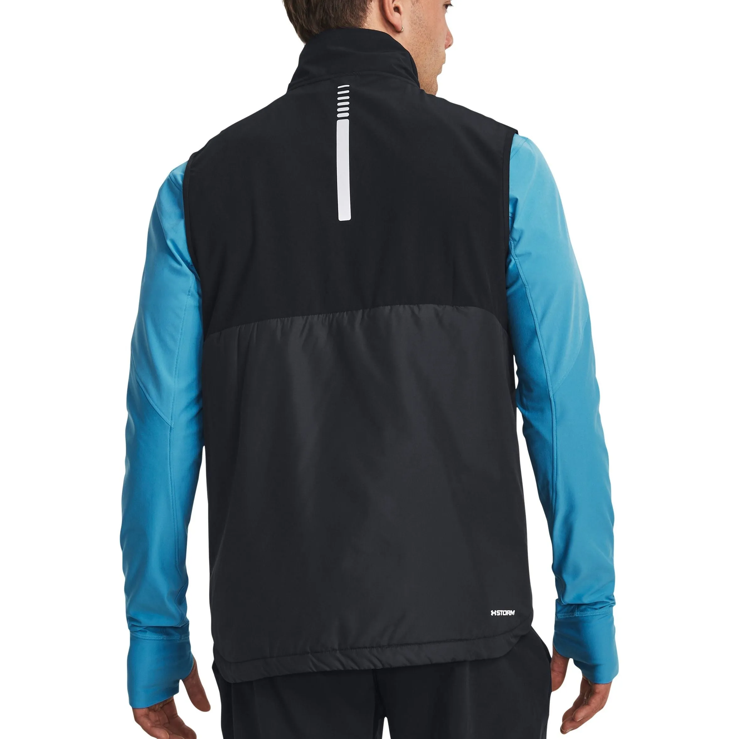 Bekleidung Under Armour Herren Under Armour Storm Session Laufweste für Herren - Schwarz