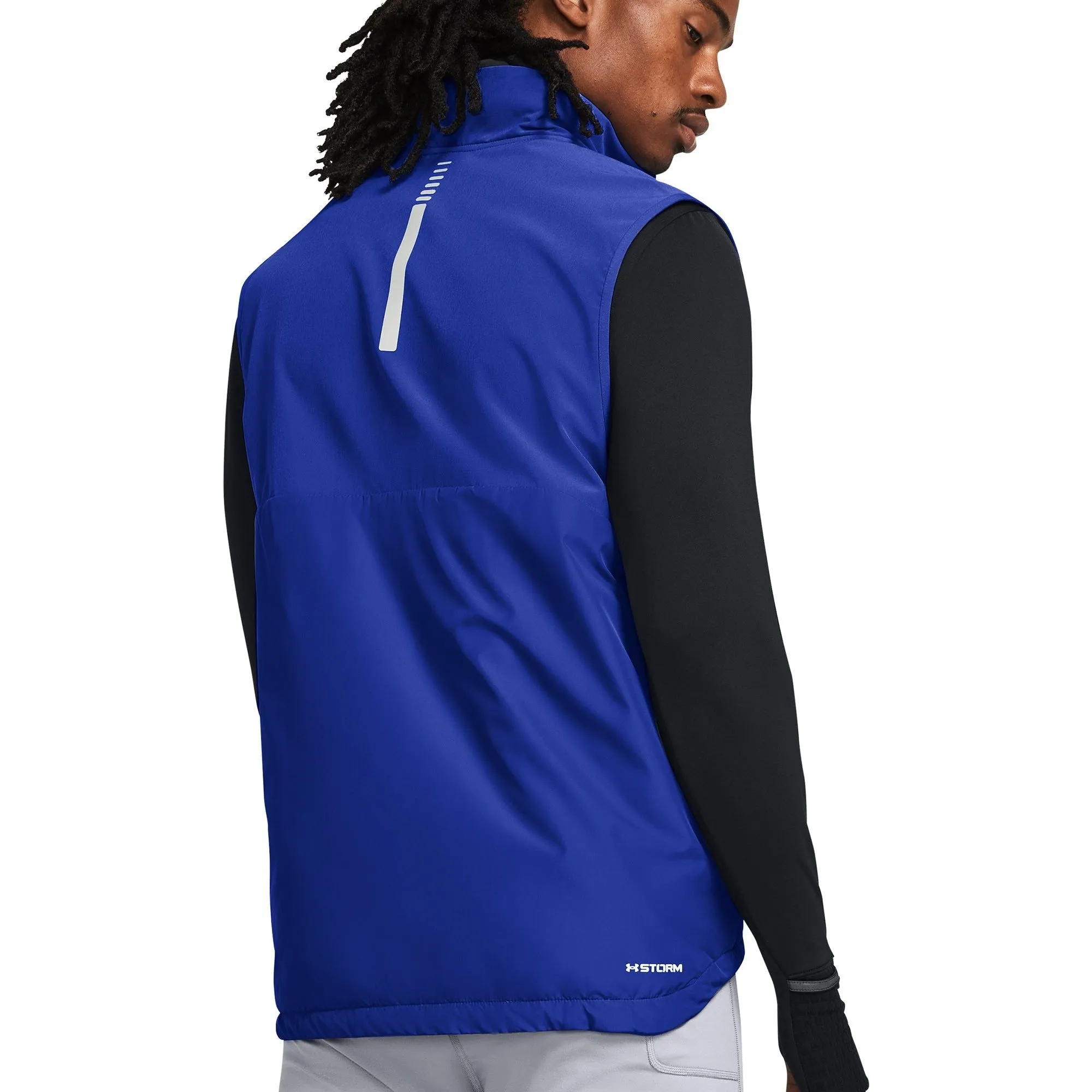 Bekleidung Under Armour Herren Under Armour Storm Session Laufweste für Herren - Blau