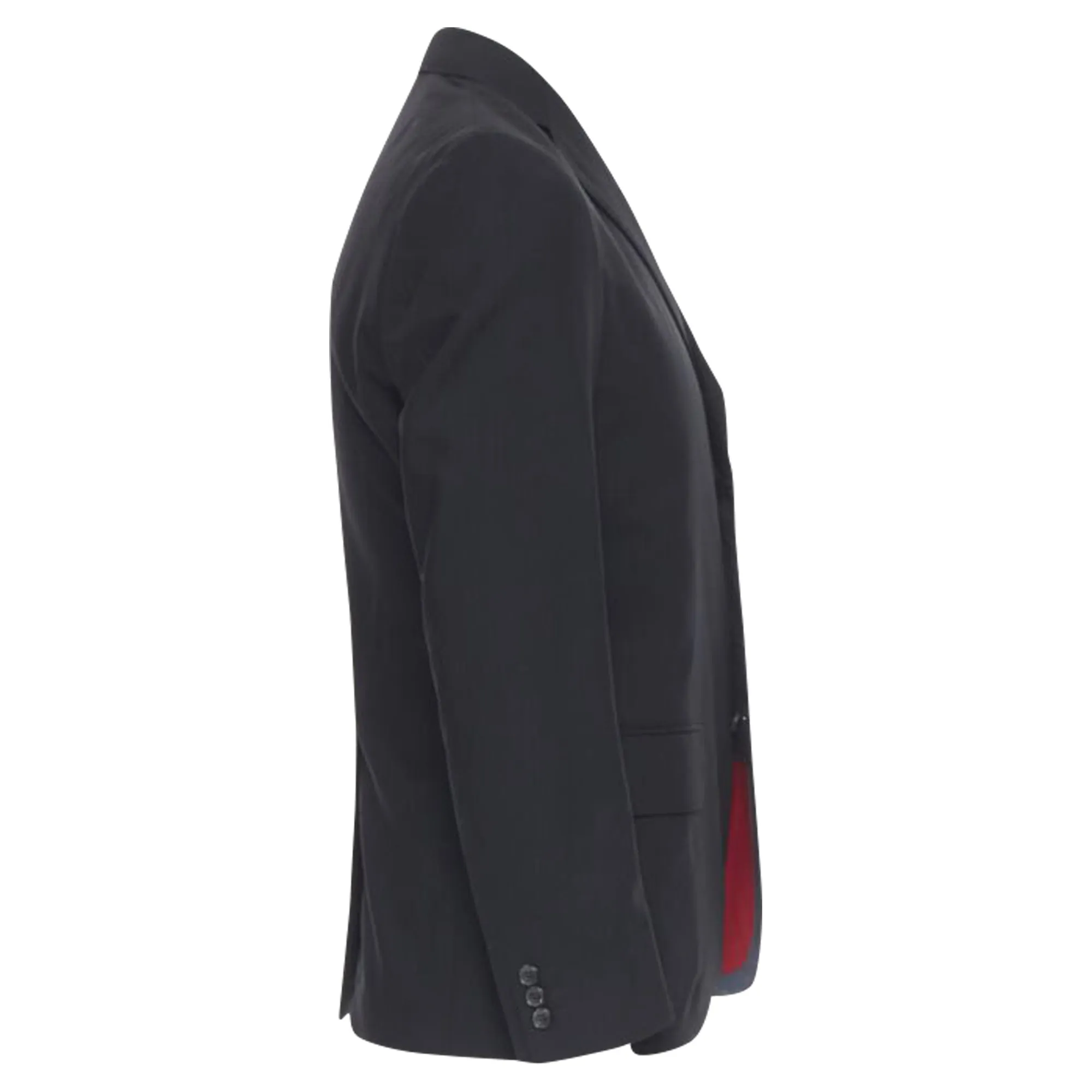 Comme Des Garcons Nadelstreifen-Woll-Blazer im Sportswear-Design