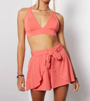Dakota Bralette In Deep Sea Coral