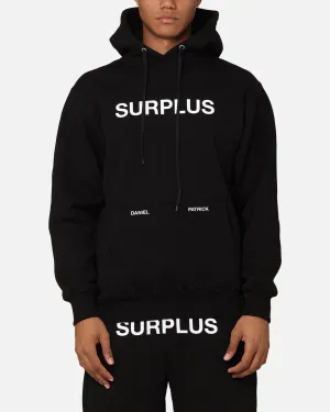 Daniel Patrick Surplus Logo Hoodie Schwarz