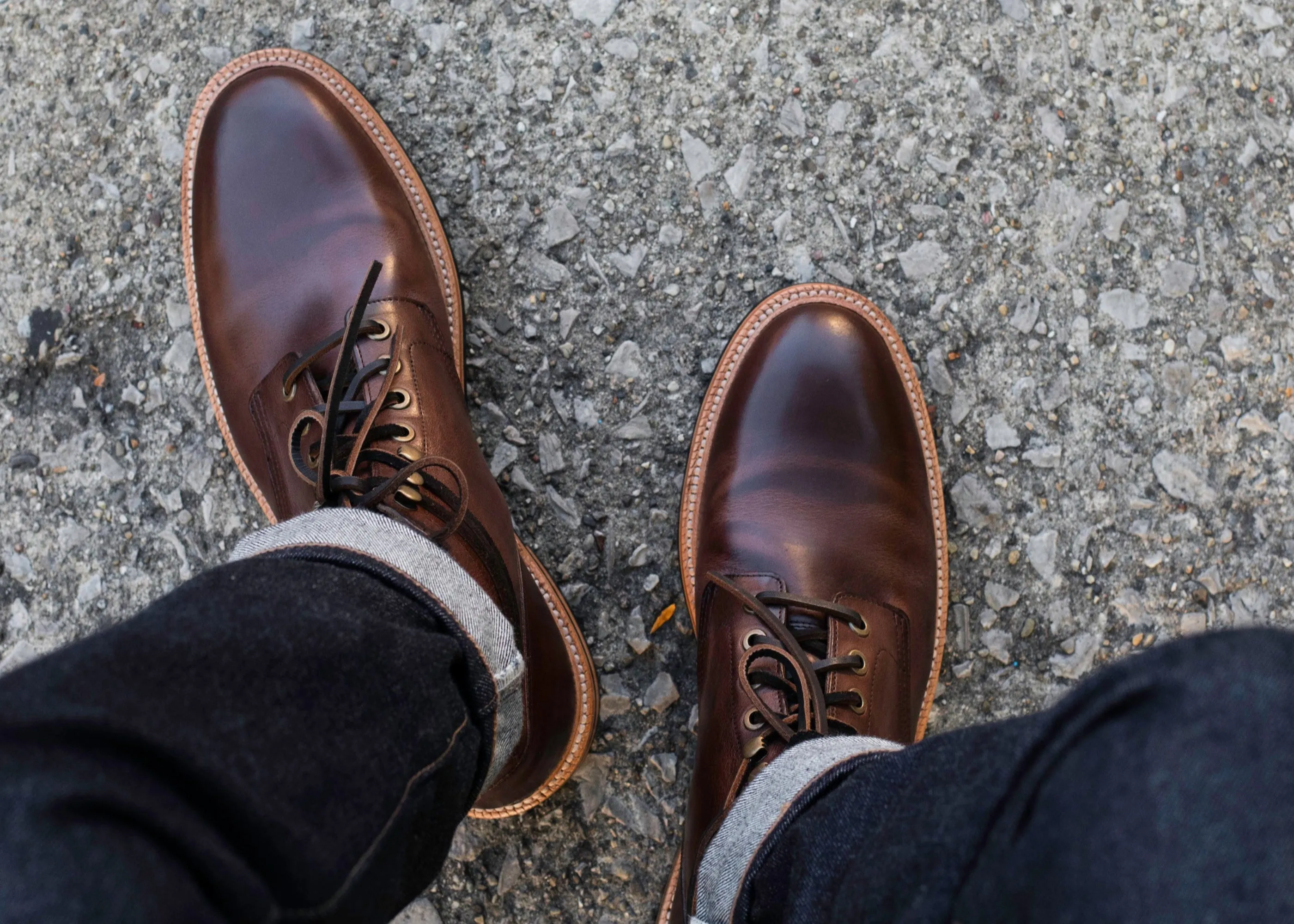 Diesel Boot Crimson Chromexcel
