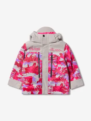 Diesel Girls Racing Print Skijacke
