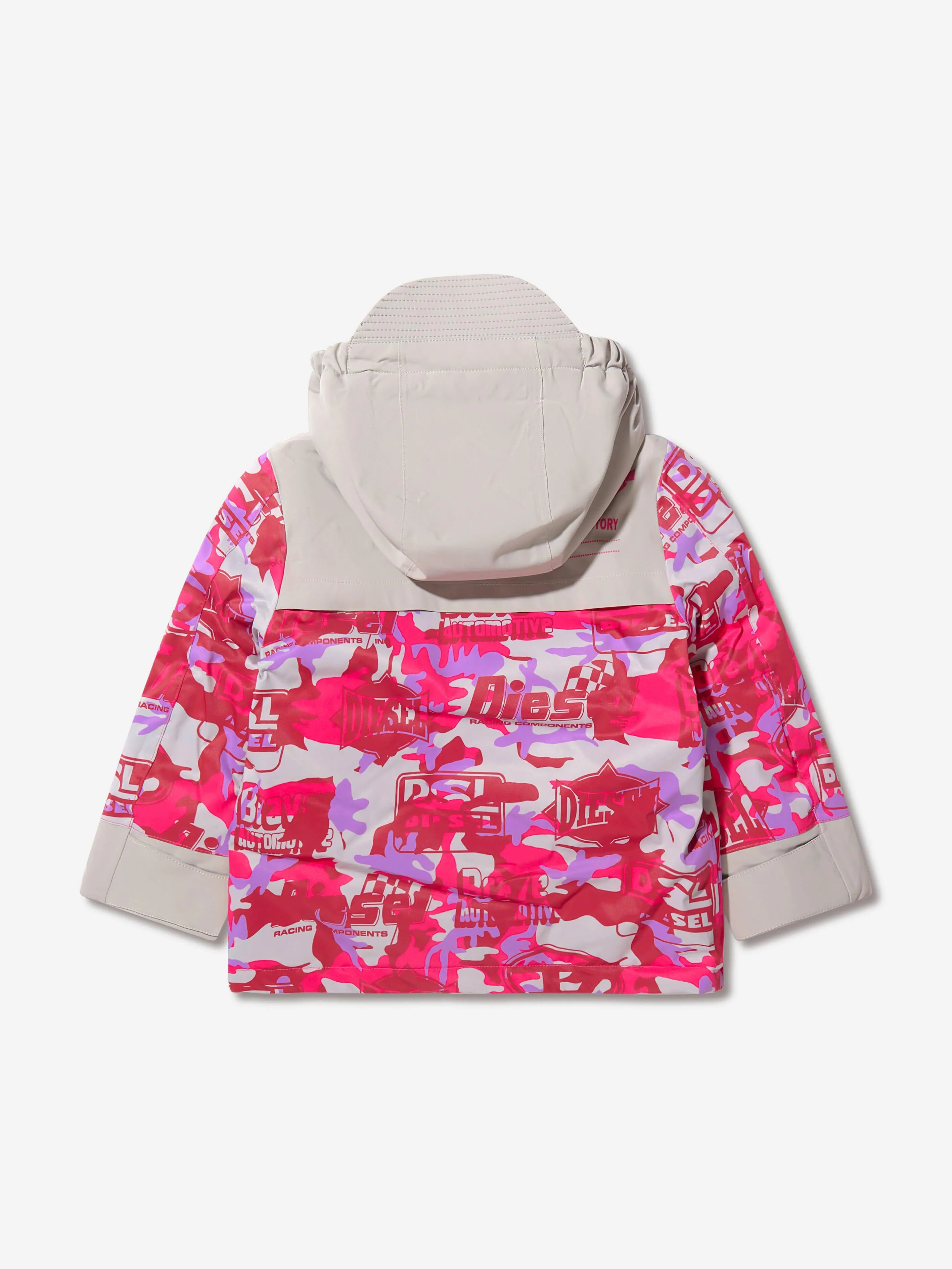 Diesel Girls Racing Print Skijacke