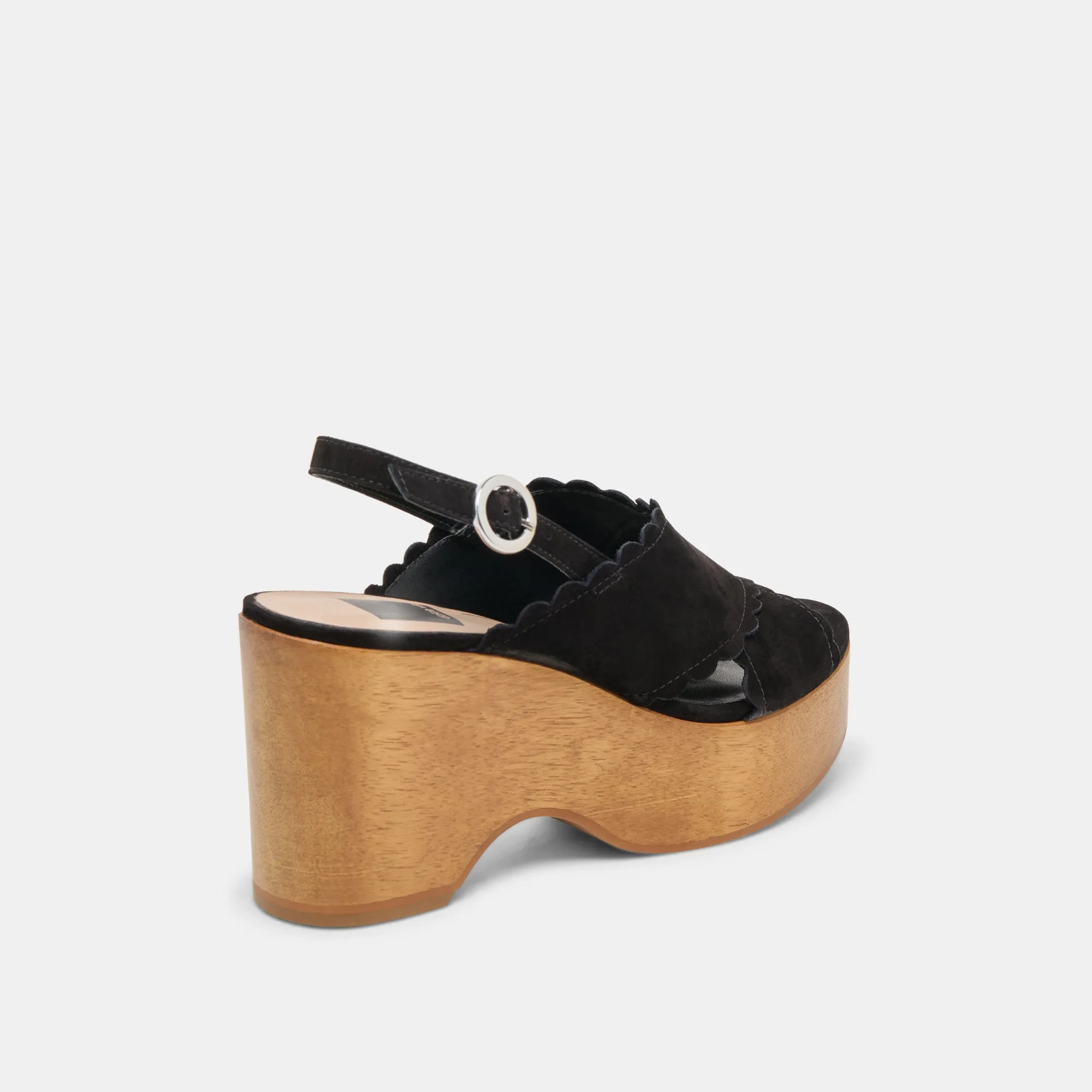 DILION KEILABSÄTZE SCHWARZ NUBUCK